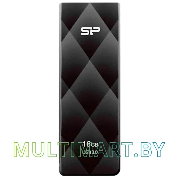 USB Flash Silicon-Power Blaze B20 Black 16GB